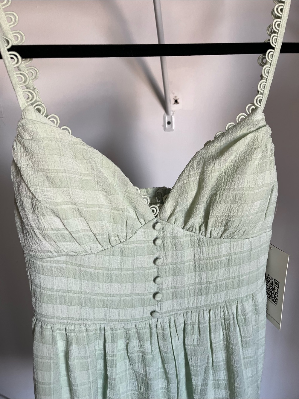 Emerald Sundae Pastel Green Sundress
